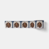 Ruban En Satin Dachshund rouge (Devant)