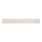 Ruban En Satin Dainty Rose Floral (Devant)