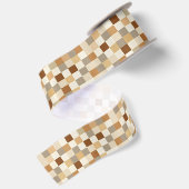 Ruban En Satin Damier (Dos)
