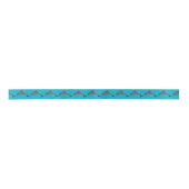 Ruban En Satin Dauphin graphique mignon (Devant)