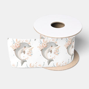 Ruban En Satin Dauphin mignon