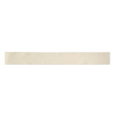 Ruban En Satin Délicate couleur crème beige solide (Devant)