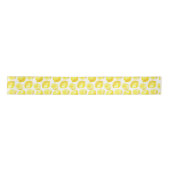 Ruban En Satin Design motif citron (Devant)