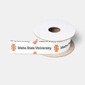Ruban En Satin Design officiel du logo de l'Université d'État d'I