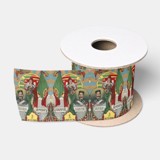 Ruban En Satin Design portugais (Bobine)