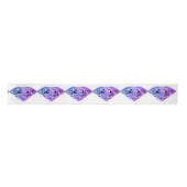 Ruban En Satin Diamond Sparkly violet gemstone bling (Devant)