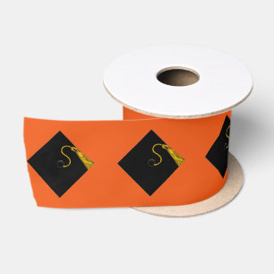 Ruban En Satin Diplôme Orange