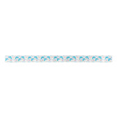 Ruban En Satin Dolphin Satin Ribbon in White (Devant)