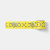 Ruban En Satin Double Infinity BiColor Frangipani + votre backgr. (Devant)