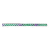 Ruban En Satin Dragon pourpre et vert (Devant)