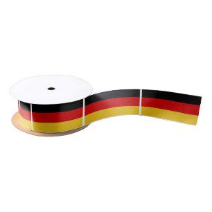 Ruban En Satin Drapeau allemand