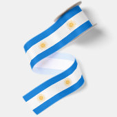 Ruban En Satin drapeau argentin (Dos)