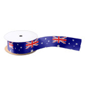 Ruban En Satin Drapeau Australie (Bobine)