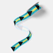 Ruban En Satin Drapeau bahamien (Dos)