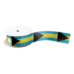 Ruban En Satin Drapeau bahamien classique