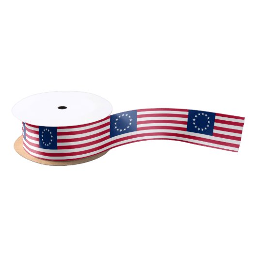 Ruban En Satin Drapeau Betsy Ross (Bobine)
