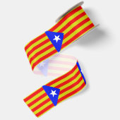 Ruban En Satin Drapeau catalan (Dos)