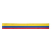Ruban En Satin Drapeau Colombie - Bandera De Colombia (Devant)