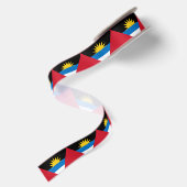 Ruban En Satin Drapeau d'Antigua-et-Barbuda (Dos)