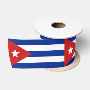 Ruban En Satin Drapeau de Cuba