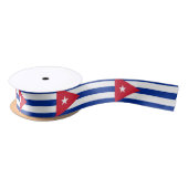Ruban En Satin Drapeau de Cuba (Bobine)