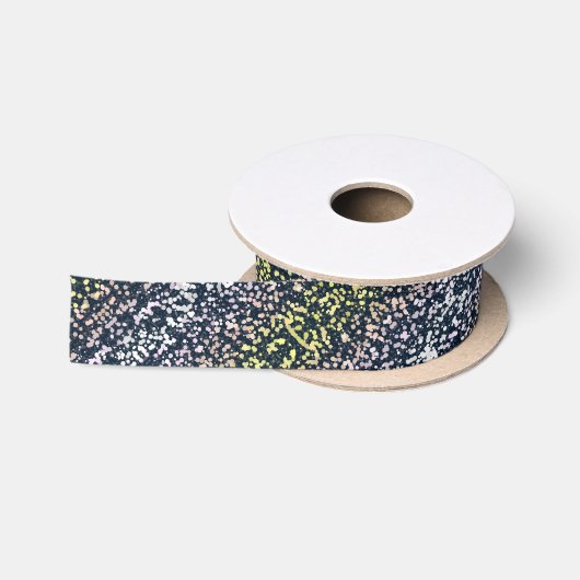 Ruban En Satin Drapeau de fierté Pangender Boho Rétro Mignon Exce (Bobine)