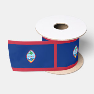 Ruban En Satin Drapeau de Guam