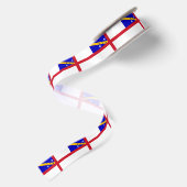 Ruban En Satin Drapeau de Herm (Dos)