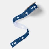 Ruban En Satin Drapeau de la Caroline du Sud (Dos)