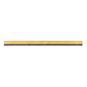 Ruban En Satin Drapeau de la Colombie (Devant)