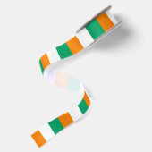Ruban En Satin Drapeau de la Côte d'Ivoire (Dos)