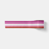 Ruban En Satin Drapeau de la fierté lesbienne (Devant)