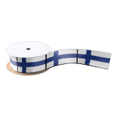 Ruban En Satin Drapeau de la Finlande (Bobine)