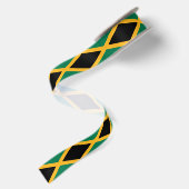 Ruban En Satin Drapeau de la Jamaïque (Dos)