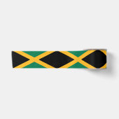 Ruban En Satin Drapeau de la Jamaïque (Devant)