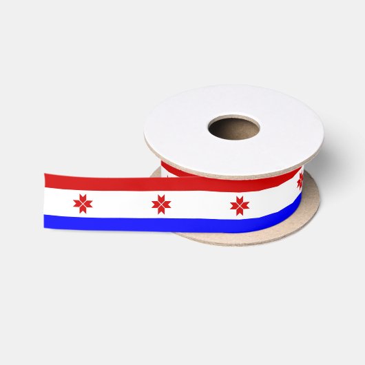 Ruban En Satin Drapeau de la Mordovie (Bobine)