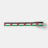 Ruban En Satin Drapeau de la Palestine (Devant)