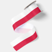 Ruban En Satin Drapeau de la Pologne (Dos)