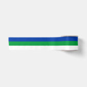 Ruban En Satin Drapeau de la République Komi (Devant)