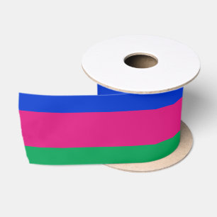 Ruban En Satin Drapeau de la République populaire de Kouban
