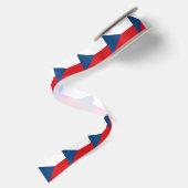 Ruban En Satin Drapeau de la République tchèque (Dos)
