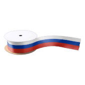 Ruban En Satin Drapeau de la Russie (Bobine)