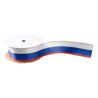 Ruban En Satin Drapeau de la Russie