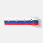 Ruban En Satin Drapeau de la Slovénie (Devant)