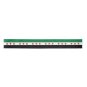 Ruban En Satin Drapeau de la Syrie (Devant)