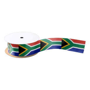 Ruban En Satin Drapeau de l'Afrique du Sud