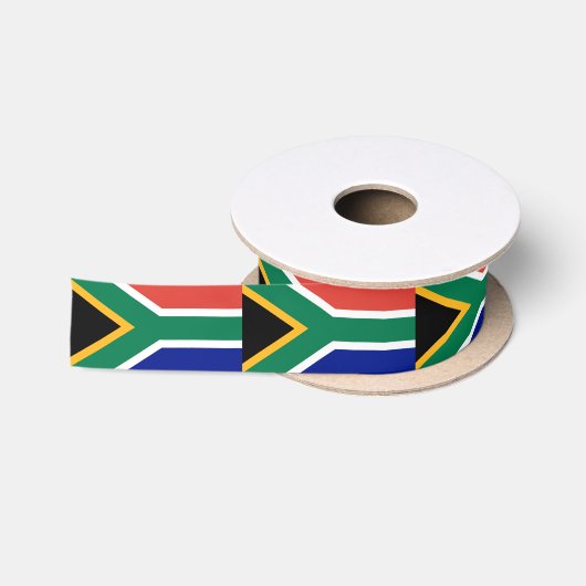Ruban En Satin Drapeau de l'Afrique du Sud (Bobine)