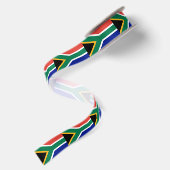 Ruban En Satin Drapeau de l'Afrique du Sud (Dos)