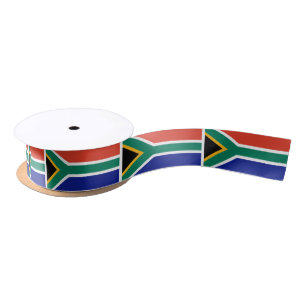 Ruban En Satin Drapeau de l'Afrique du Sud