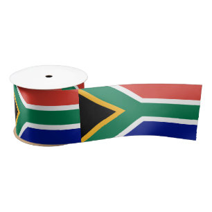 Ruban En Satin Drapeau de l'Afrique du Sud